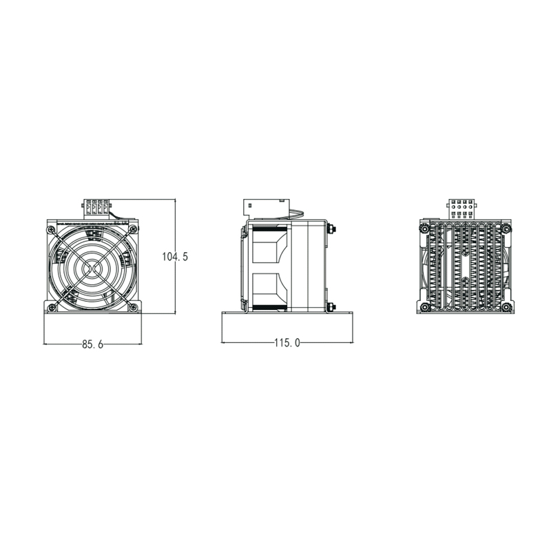 緊湊型風(fēng)扇加熱器RHPD300系列